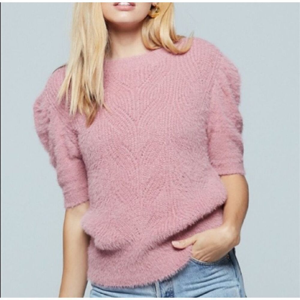 NWT Band of Gypsies Sweater Fuzzy Knit